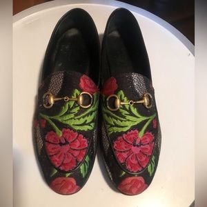 💯authentic Gucci floral loafers❗️❗️SALE SALE!!!!2023!